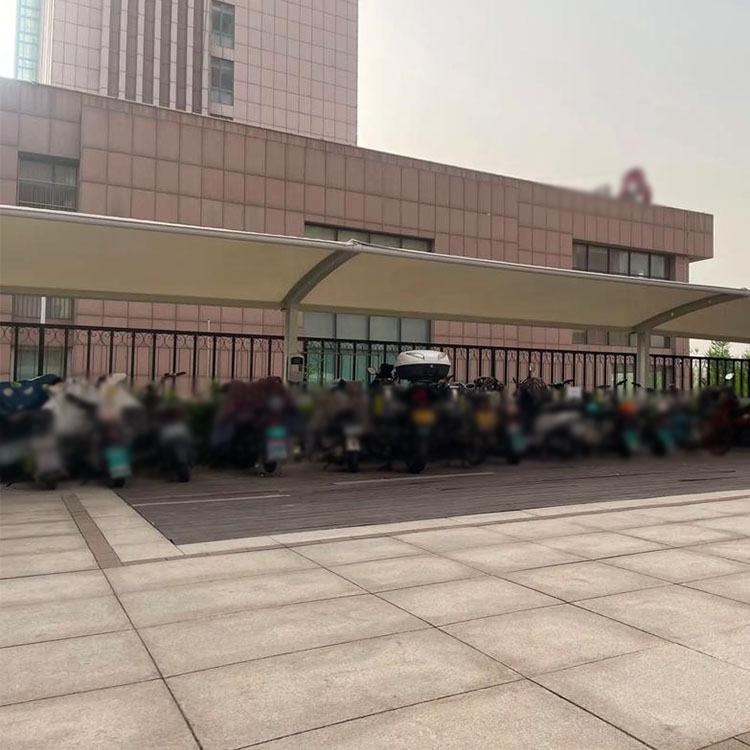 环江膜结构电动车棚